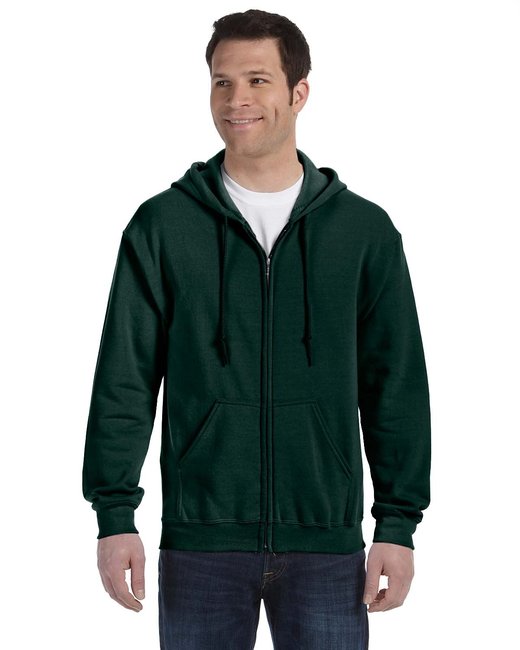 G186 Gildan Adult Heavy Blend™ 8 oz., 50/50 Full-Zip Hooded Sweatshir