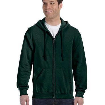 G186 Gildan Adult Heavy Blend™ 8 oz., 50/50 Full-Zip Hooded Sweatshir