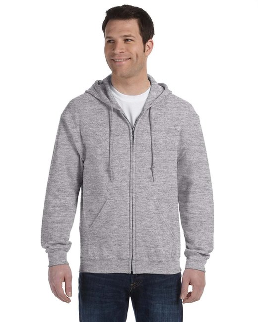 G186 Gildan Adult Heavy Blend™ 8 oz., 50/50 Full-Zip Hooded Sweatshir