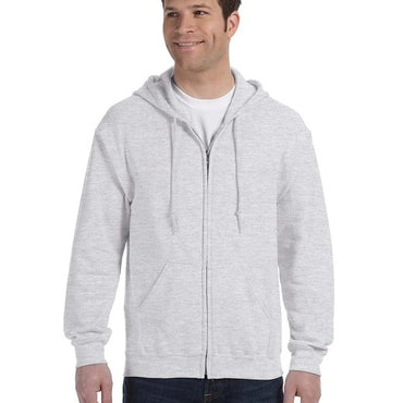 G186 Gildan Adult Heavy Blend™ 8 oz., 50/50 Full-Zip Hooded Sweatshir