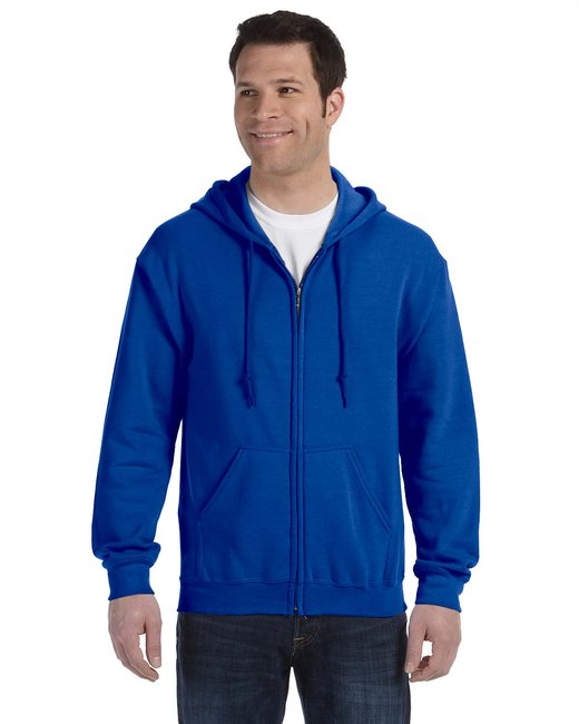 G186 Gildan Adult Heavy Blend™ 8 oz., 50/50 Full-Zip Hooded Sweatshir