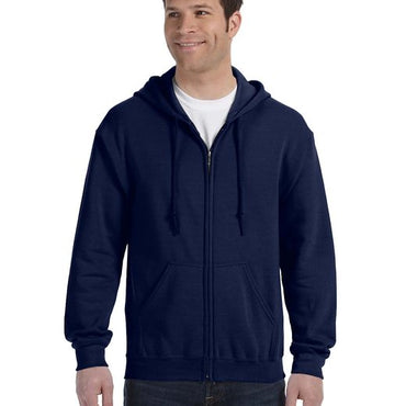 G186 Gildan Adult Heavy Blend™ 8 oz., 50/50 Full-Zip Hooded Sweatshir