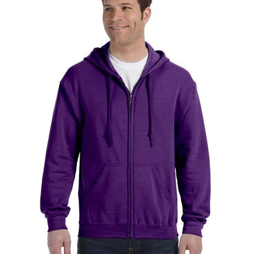 G186 Gildan Adult Heavy Blend™ 8 oz., 50/50 Full-Zip Hooded Sweatshir