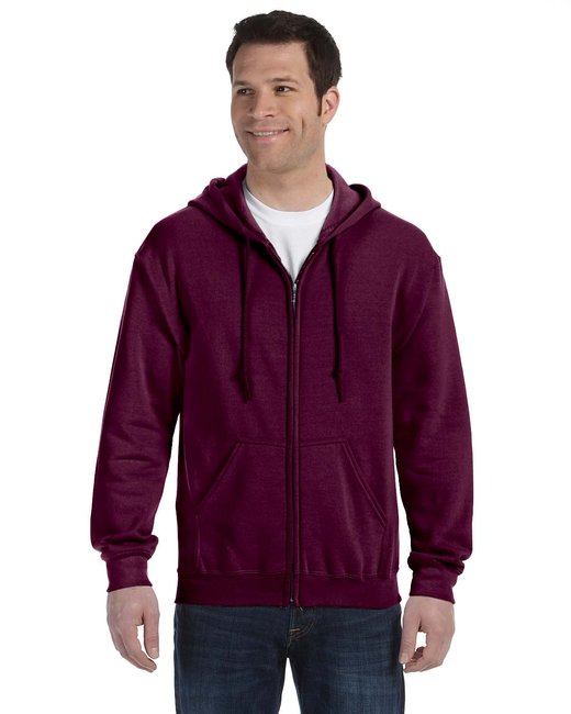 G186 Gildan Adult Heavy Blend™ 8 oz., 50/50 Full-Zip Hooded Sweatshir