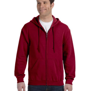 G186 Gildan Adult Heavy Blend™ 8 oz., 50/50 Full-Zip Hooded Sweatshir