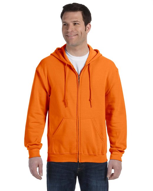 G186 Gildan Adult Heavy Blend™ 8 oz., 50/50 Full-Zip Hooded Sweatshir