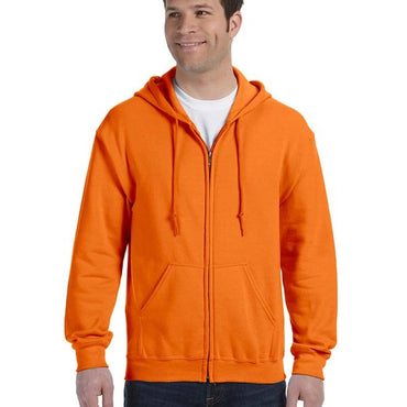 G186 Gildan Adult Heavy Blend™ 8 oz., 50/50 Full-Zip Hooded Sweatshir