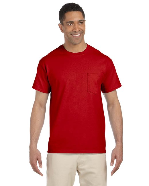 G230 Gildan Adult Ultra Cotton® 6 oz. Pocket T-Shirt