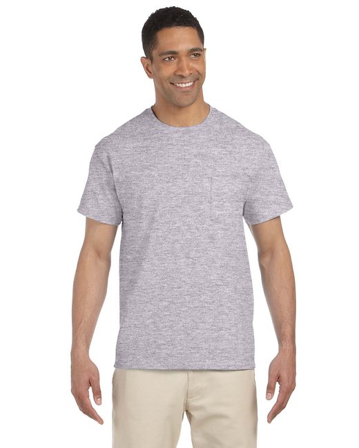 G230 Gildan Adult Ultra Cotton® 6 oz. Pocket T-Shirt