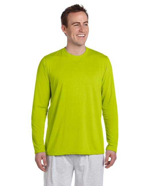 G424 Gildan Adult Performance® Adult 5 oz. Long-Sleeve T-Shirt