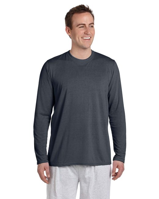 G424 Gildan Adult Performance® Adult 5 oz. Long-Sleeve T-Shirt