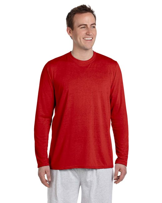 G424 Gildan Adult Performance® Adult 5 oz. Long-Sleeve T-Shirt