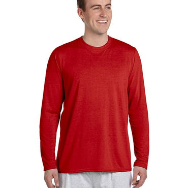 G424 Gildan Adult Performance® Adult 5 oz. Long-Sleeve T-Shirt