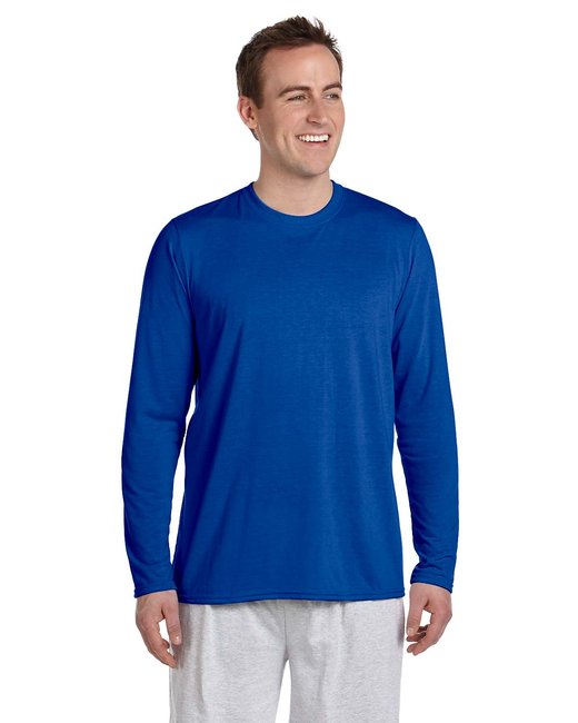 G424 Gildan Adult Performance® Adult 5 oz. Long-Sleeve T-Shirt