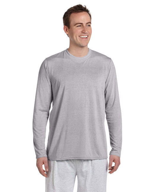 G424 Gildan Adult Performance® Adult 5 oz. Long-Sleeve T-Shirt