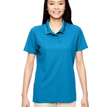 G458L Gildan Ladies' Performance® Double Piqué Polo