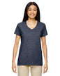 G500VL Gildan Ladies' Heavy Cotton™ V-Neck T-Shirt