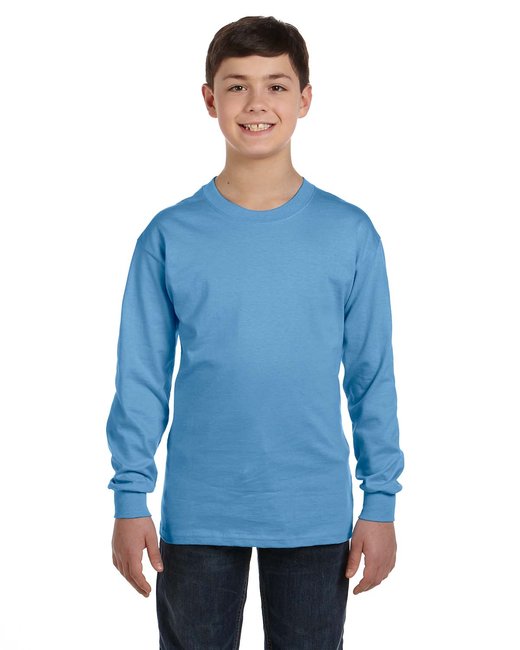 G540B Gildan Youth Heavy Cotton™ Long-Sleeve T-Shirt