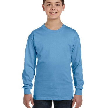 G540B Gildan Youth Heavy Cotton™ Long-Sleeve T-Shirt