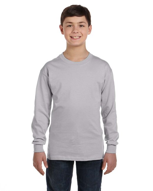 G540B Gildan Youth Heavy Cotton™ Long-Sleeve T-Shirt