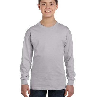 G540B Gildan Youth Heavy Cotton™ Long-Sleeve T-Shirt