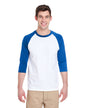 G570 Gildan Adult Heavy Cotton™ 3/4-Raglan Sleeve T-Shirt