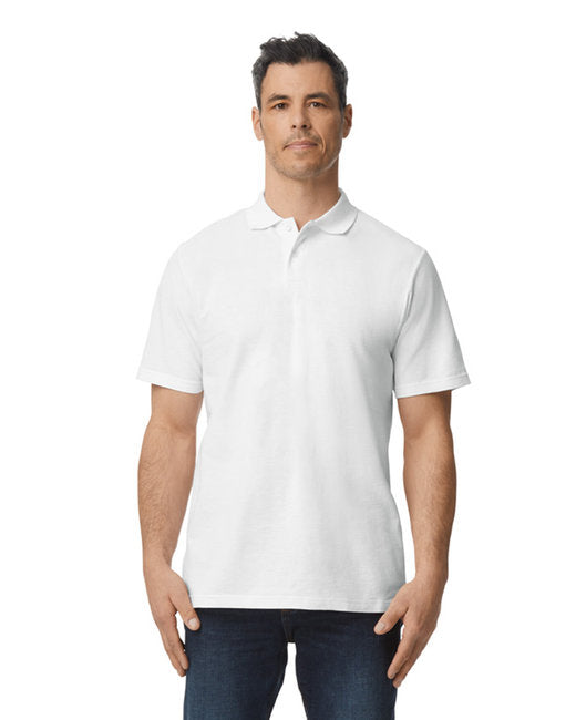 G648 Gildan Men's Softstyle Double Pique Polo