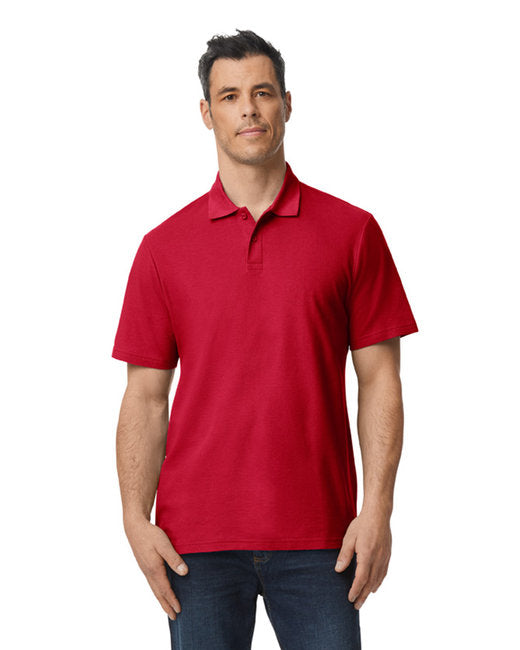 G648 Gildan Men's Softstyle Double Pique Polo