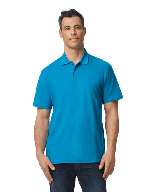 G648 Gildan Men's Softstyle Double Pique Polo