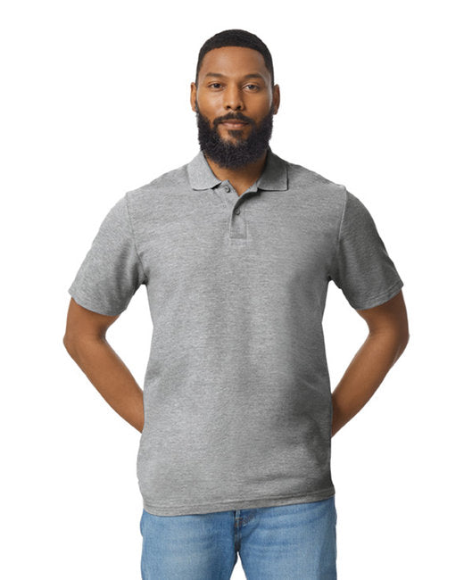 G648 Gildan Men's Softstyle Double Pique Polo