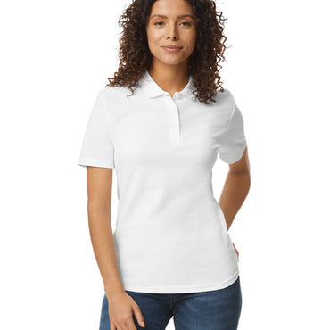 G648L Gildan Ladies' Softstyle Double Pique Polo