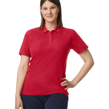 G648L Gildan Ladies' Softstyle Double Pique Polo