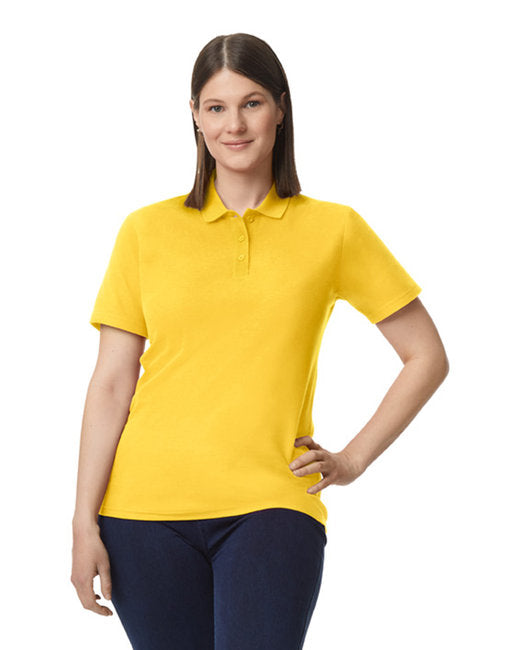 G648L Gildan Ladies' Softstyle Double Pique Polo