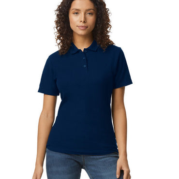 G648L Gildan Ladies' Softstyle Double Pique Polo