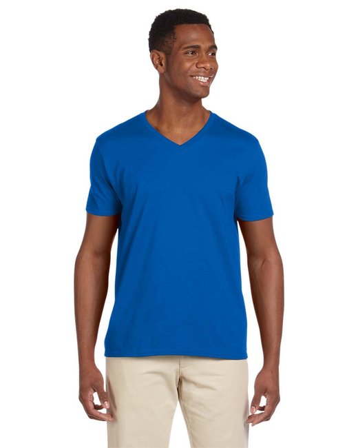 G64V Gildan Adult Softstyle® V-Neck T-Shirt