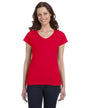 G64VL Gildan Ladies' SoftStyle® Fitted V-Neck T-Shirt
