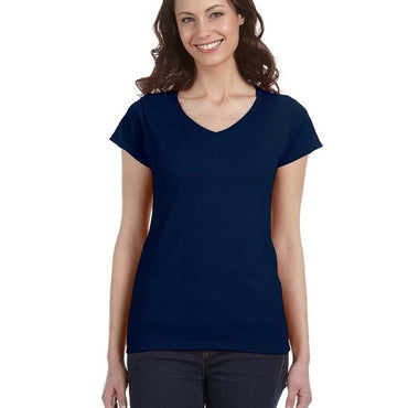 G64VL Gildan Ladies' SoftStyle® Fitted V-Neck T-Shirt