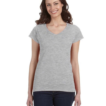 G64VL Gildan Ladies' SoftStyle® Fitted V-Neck T-Shirt