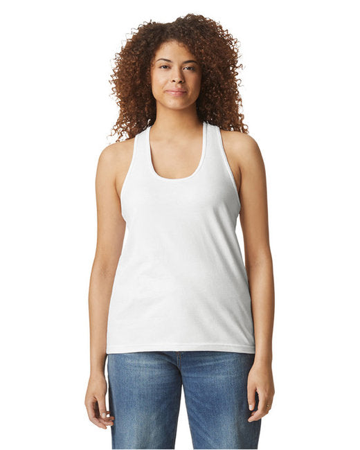 G672L Gildan Ladies' Softstyle CVC Racerback Tank