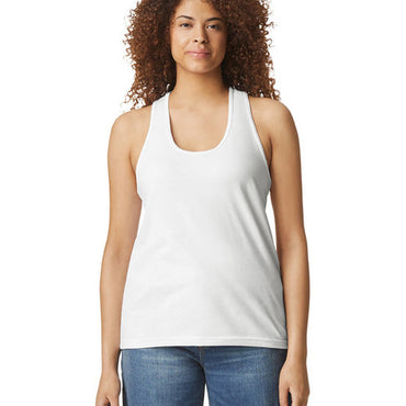 G672L Gildan Ladies' Softstyle CVC Racerback Tank