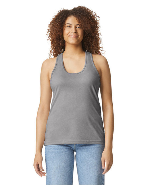 G672L Gildan Ladies' Softstyle CVC Racerback Tank