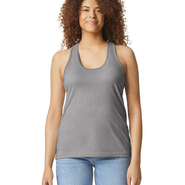 G672L Gildan Ladies' Softstyle CVC Racerback Tank