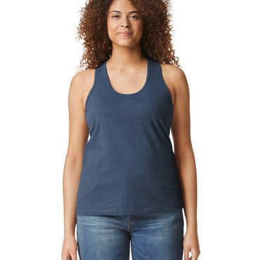 G672L Gildan Ladies' Softstyle CVC Racerback Tank