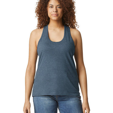 G672L Gildan Ladies' Softstyle CVC Racerback Tank