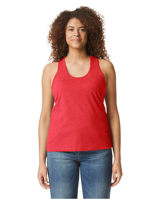 G672L Gildan Ladies' Softstyle CVC Racerback Tank