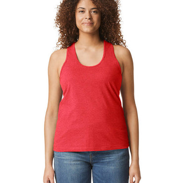 G672L Gildan Ladies' Softstyle CVC Racerback Tank