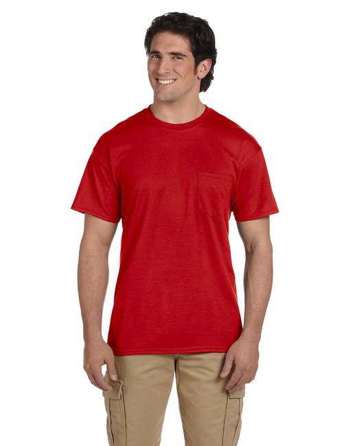 G830 Gildan Adult 50/50 Pocket T-Shirt