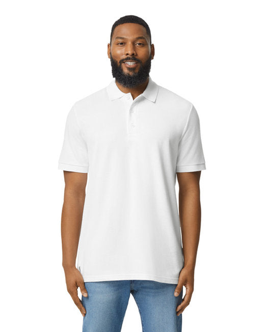 G858 Gildan Unisex Midweight Double Pique Polo