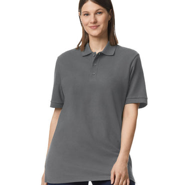 G858 Gildan Unisex Midweight Double Pique Polo