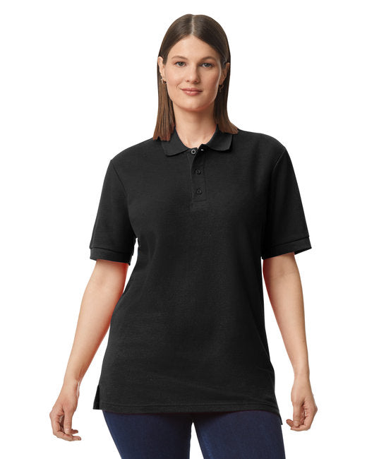 G858 Gildan Unisex Midweight Double Pique Polo